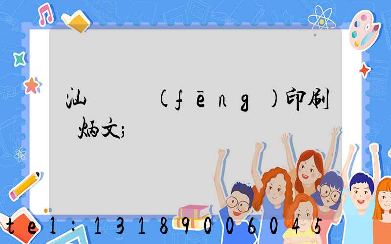 汕頭東風(fēng)印刷黃炳文