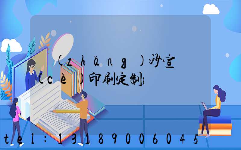 長(zhǎng)沙宣傳冊(cè)印刷定制